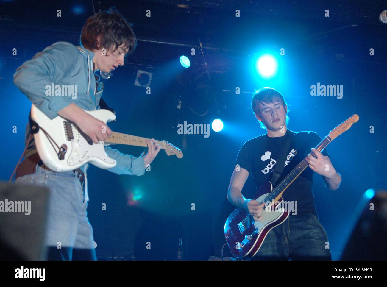 1 mars 2006 - Hambourg, États-Unis - Arctic Monkeys en concert à grosse Freiheit à Hambourg le 01.03.2006. Photo de Ruebenberg/face à face/AdMedia (crédit image : © Ruebenberg/AdMedia via ZUMA Wire) Banque D'Images 1 mars 2006 - Hambourg, États-Unis - Arctic Monkeys en concert à grosse Freiheit à Hambourg le 01.03.2006. Photo de Ruebenberg/face à face/AdMedia (crédit image : © Ruebenberg/AdMedia via ZUMA Wire) Banque D'Images