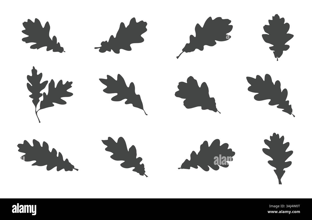 Logo de feuille de chêne, silhouette de feuille de chêne, vecteur de feuille de chêne, clipart de feuille de chêne, silhouette de feuille. Illustration de Vecteur Logo de feuille de chêne, silhouette de feuille de chêne, vecteur de feuille de chêne, clipart de feuille de chêne, silhouette de feuille. Illustration de Vecteur