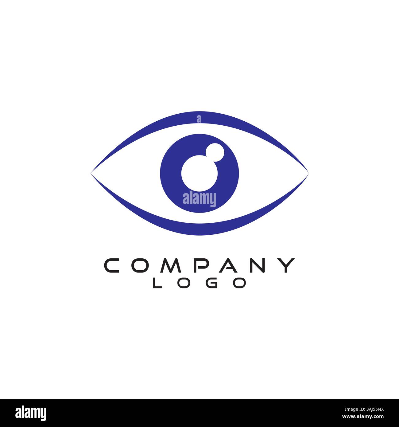 vecteur de logo de soin des yeux Illustration de Vecteur