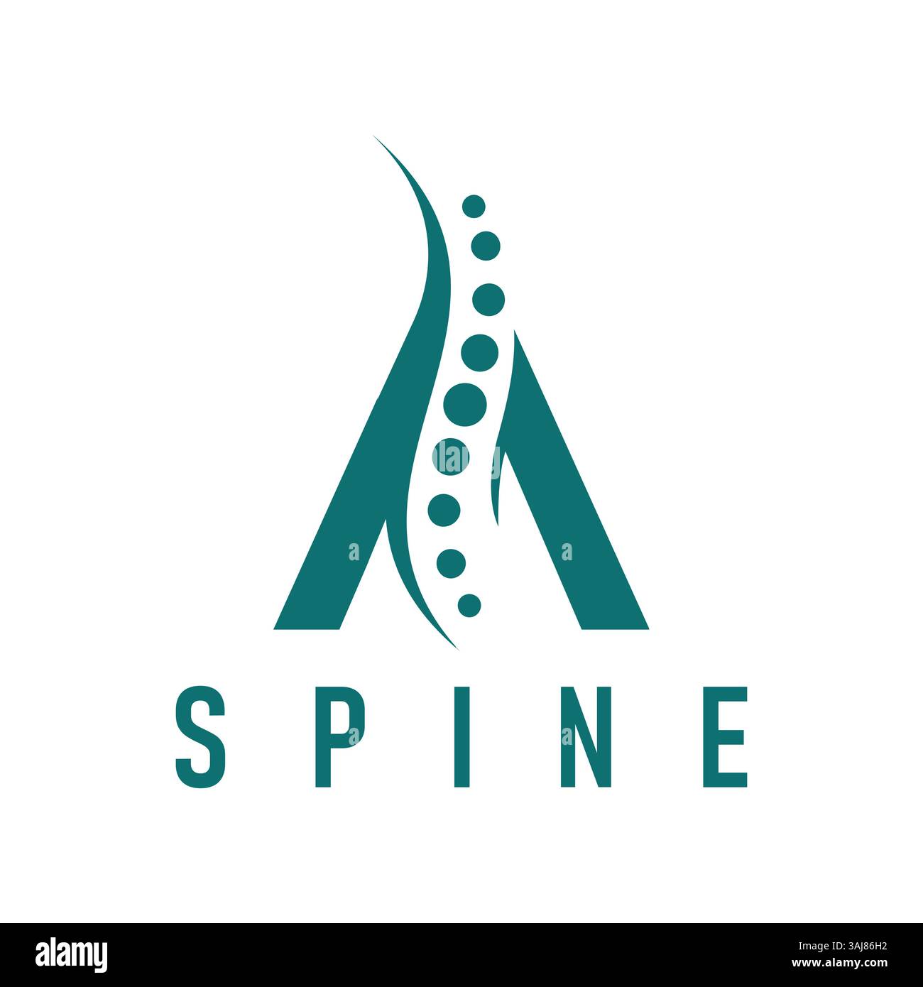 Lettre simple Une conception avec icône de colonne vertébrale symbole illustration vectorielle minimaliste pour les soins de santé ou clinique chiropratique logo Illustration de Vecteur Lettre simple Une conception avec icône de colonne vertébrale symbole illustration vectorielle minimaliste pour les soins de santé ou clinique chiropratique logo Illustration de Vecteur