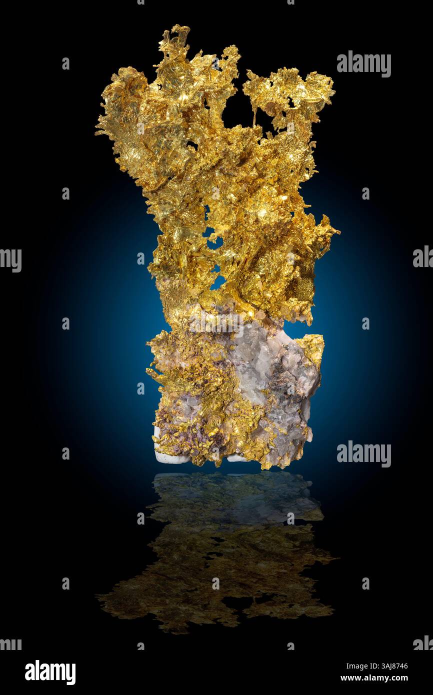 Gold, Eagle’s Nest Gold mine, Californie Banque D'Images