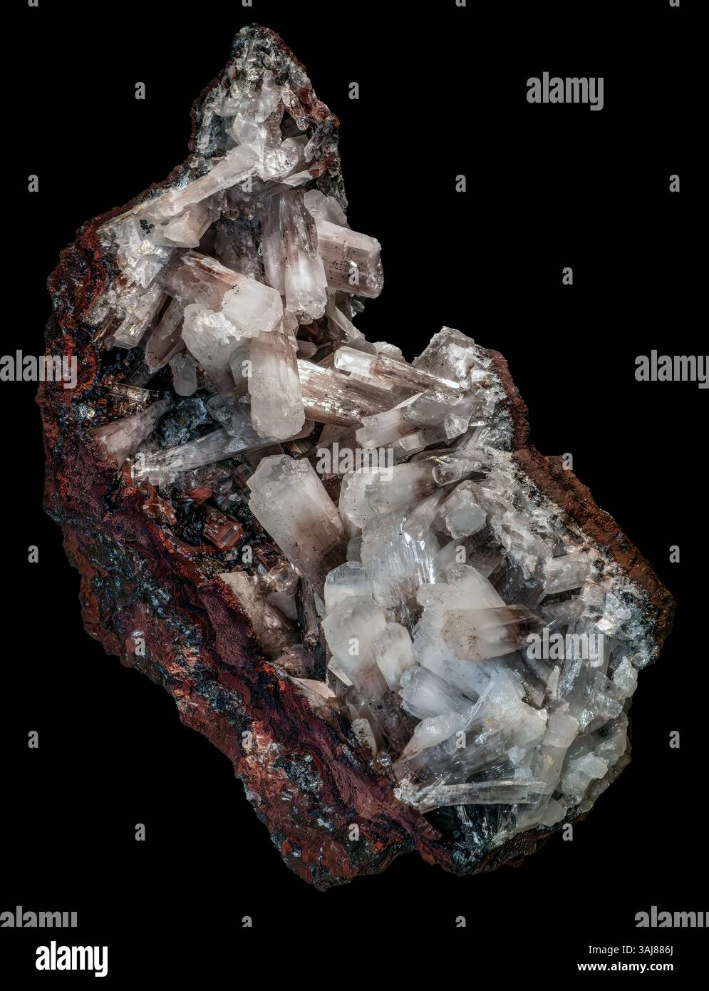 Hémimorphite, Chihuahua, Mexique Banque D'Images
