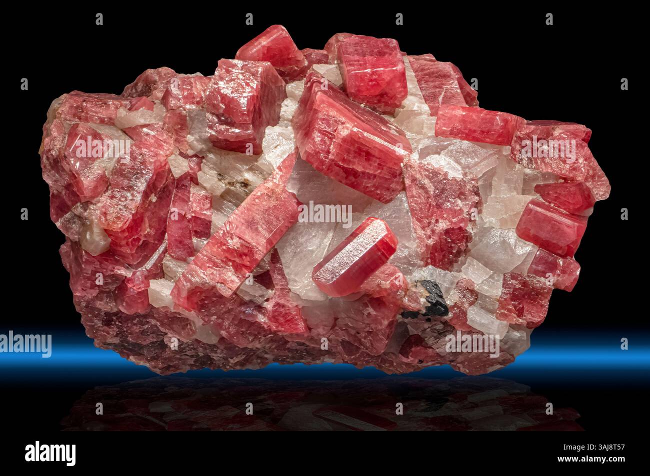 Rhodochrosite, comté de Park, Colorado Banque D'Images