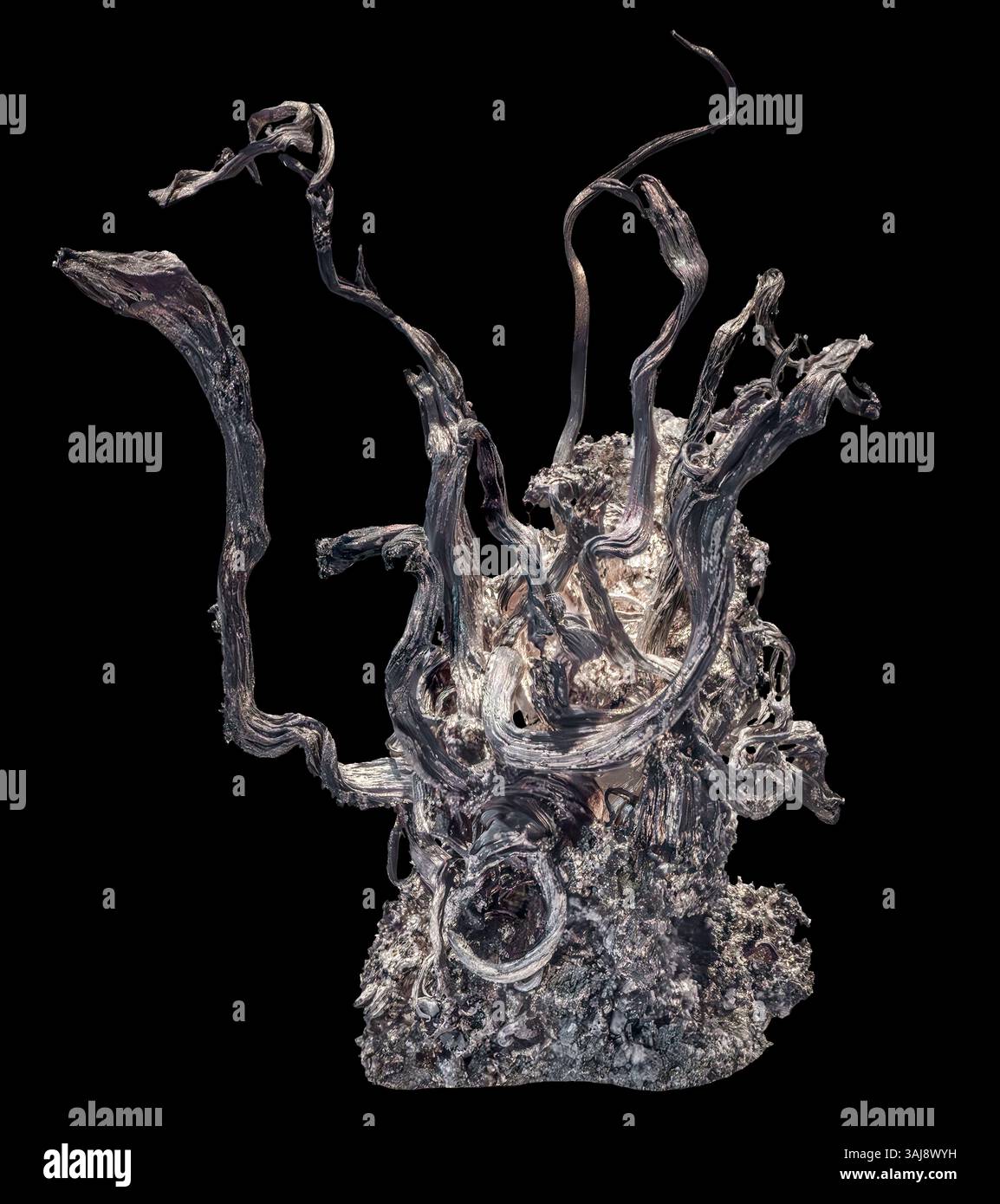 Argent - habit de fil - Shanxi, Chine Banque D'Images