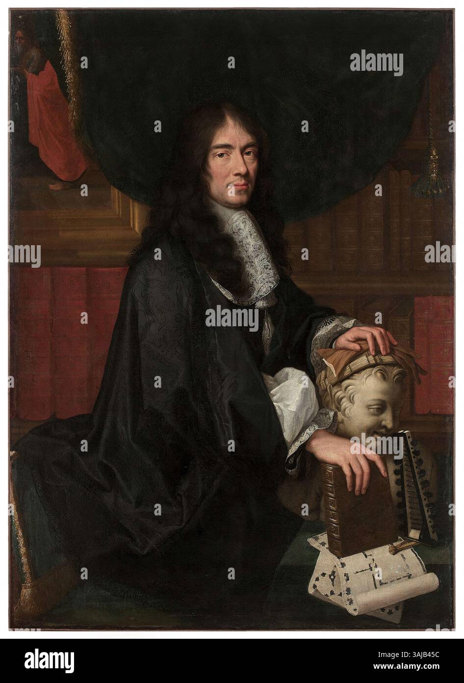 Ce portrait de Charles le Brun, réalisé en 1670, représente Charles ...