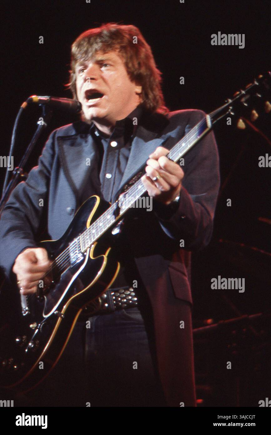 Dave Edmunds de Rockpile, Leroy Theatre, Pawtucket, Rhode Island, États-Unis, 5 juillet 1979. Banque D'Images