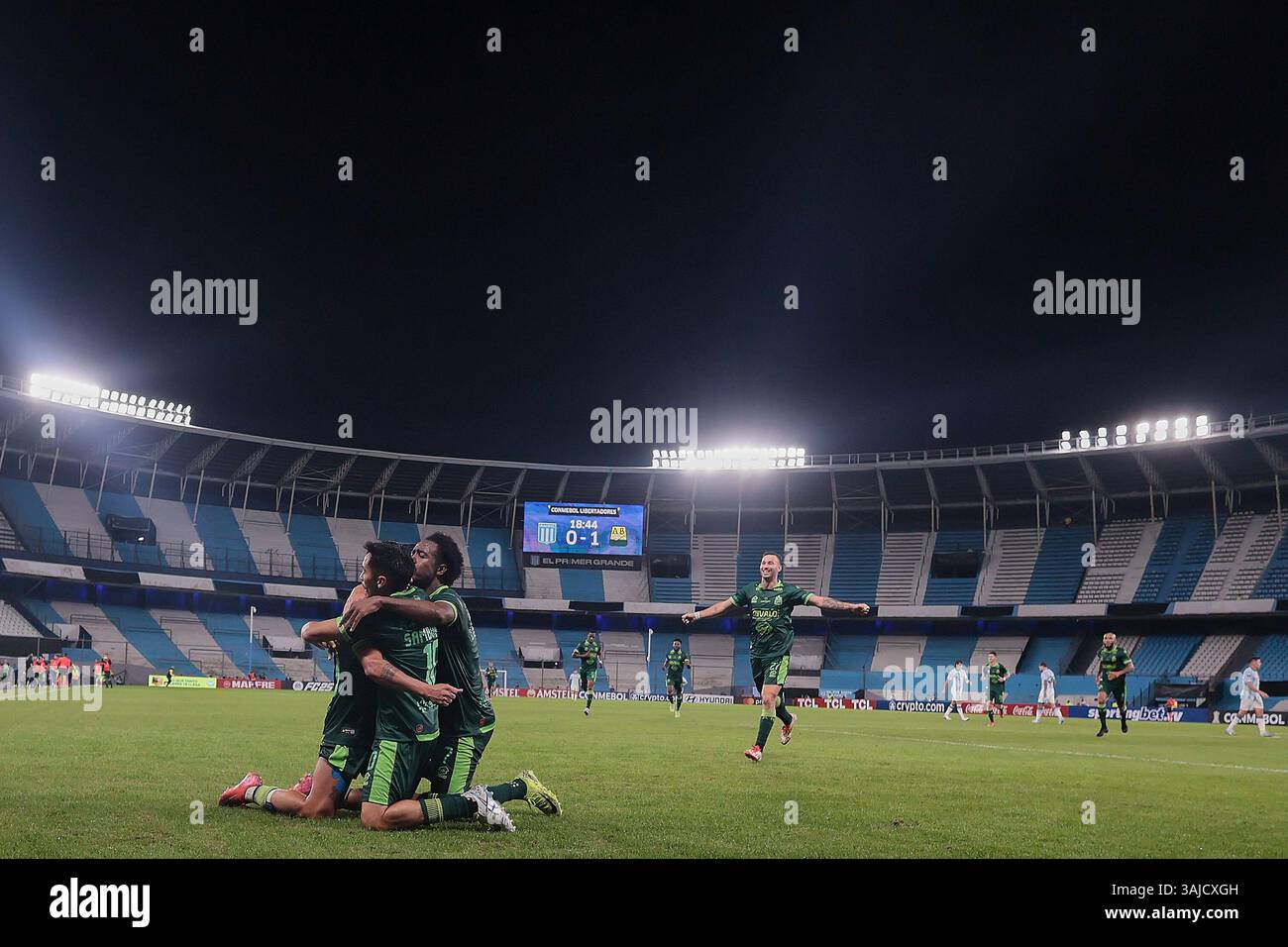 Bucaramanga célèbre leurs objectifs Banque D'Images