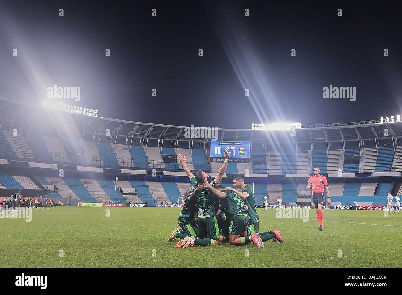 Bucaramanga célèbre leurs objectifs Banque D'Images