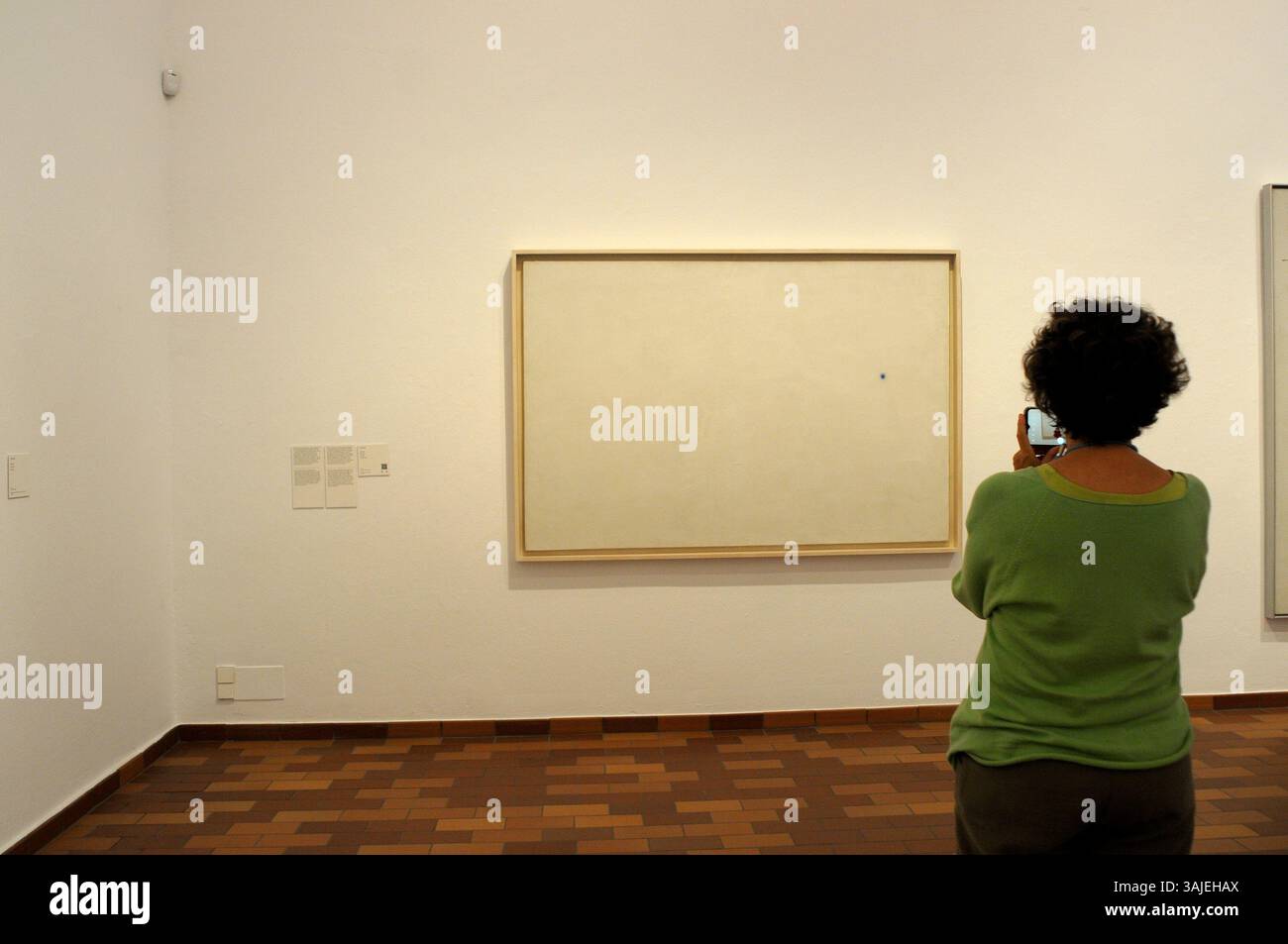 Fondation Joan Miro ; peinture ; détail ; dessin ; Joan Miró artiste ; artiste espagnol Joan Miro ; Barcelone ; Fundacio Miró ; Montjuic ; ville de Barcelone. CON Banque D'Images