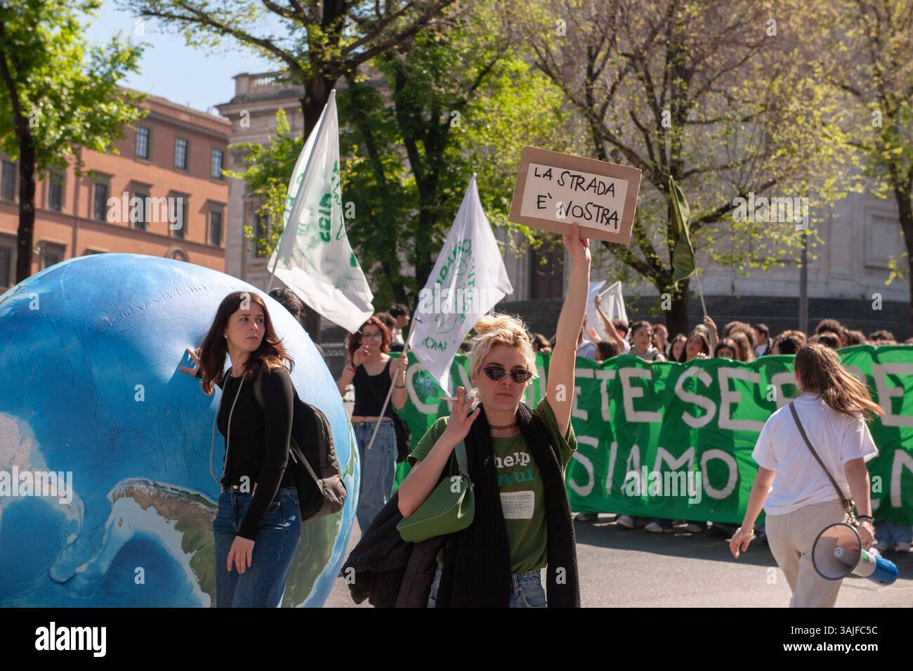 Rome, Italie. 11 avril 2025. Rome, Italie 11 avril 2025 : vendredi pour crédit futur : andrea sabbadini/Alamy Live News Banque D'Images