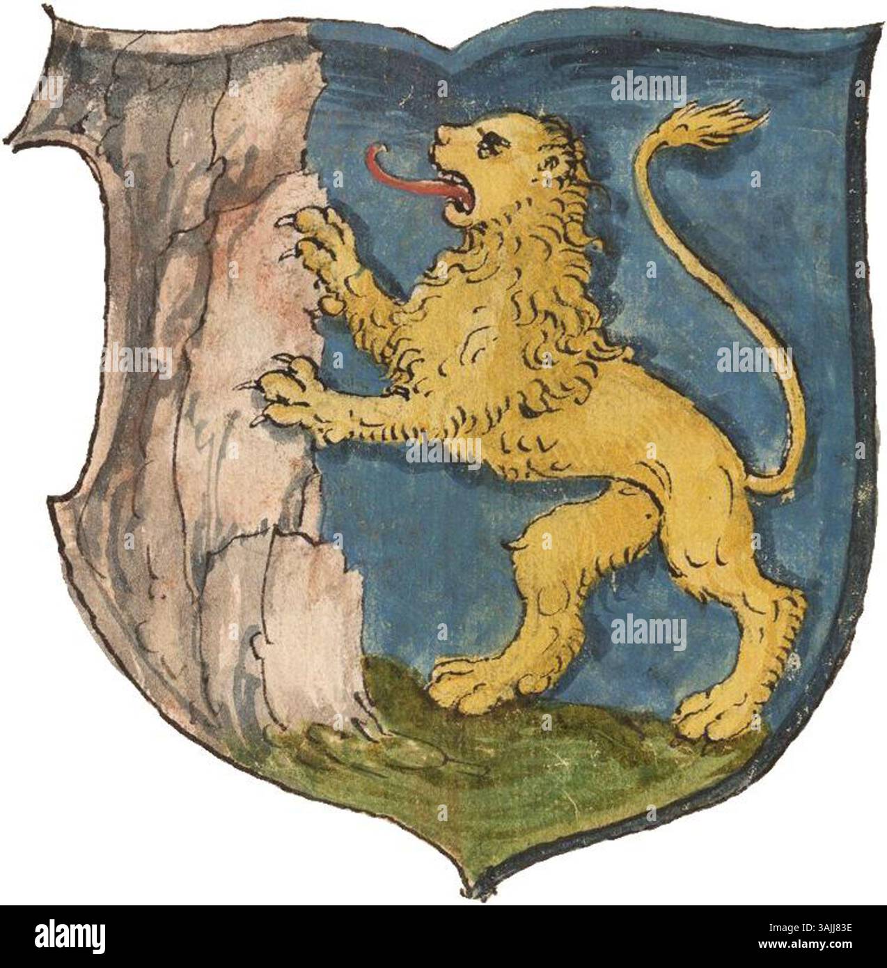 Cette section du Recueil d'armoiries polonaises présente les armoiries de la voïvodie ruthénienne, une région historique importante de Pologne, couvrant les années 1601-1700. Les symboles héraldiques représentent les familles nobles de la région. Banque D'Images