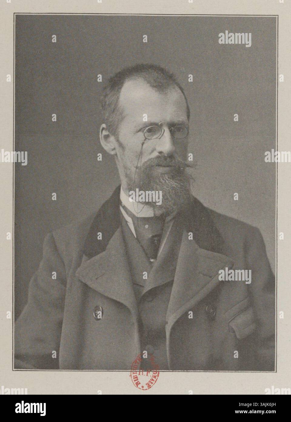 Cette illustration de 1900 d'Albert Robida, intitulée « la Marmite en 1900 », reflète la vision de Robida pour l'avenir, capturant les attentes culturelles et technologiques de Paris à l'aube du XXe siècle. Banque D'Images