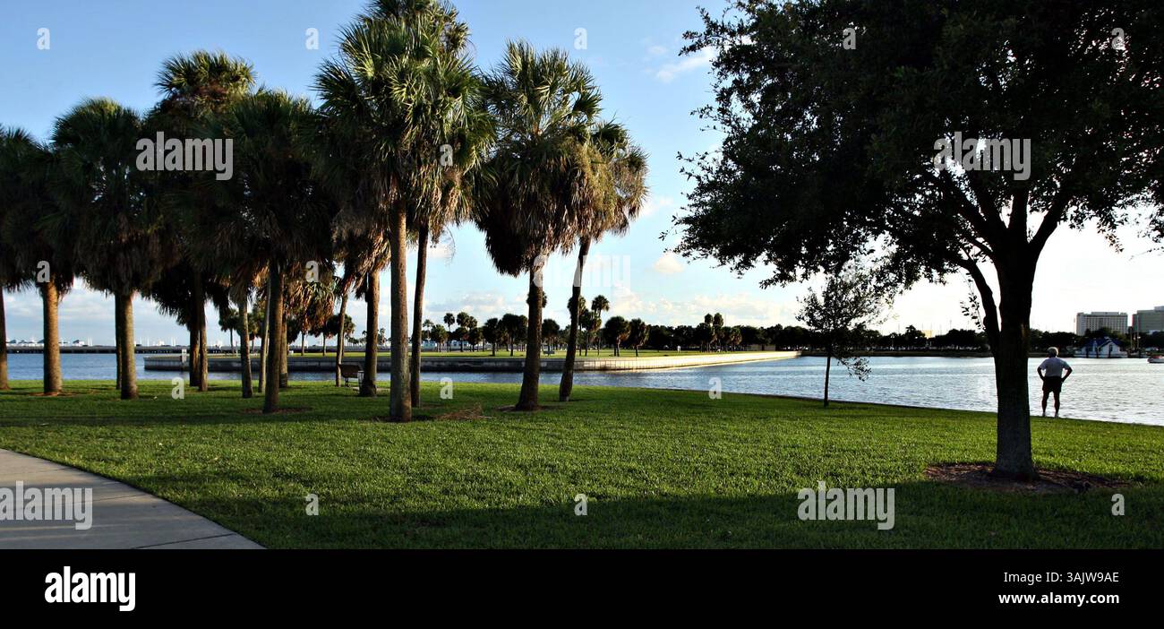 CHERIE DIEZ | Times. SP 313416 DIEZ CENTEN 2 (10/15/2009 St PETERSBURG) fin d'après-midi au parc Vinoy..la ville de Pétersbourg fête 100 ans de parcs riverains l'année prochaine (2010) avec des festivités d'un an. [CHERIE DIEZ, Times] (crédit image : © appartenant Petersburg Times/ZUMA Press) Banque D'Images