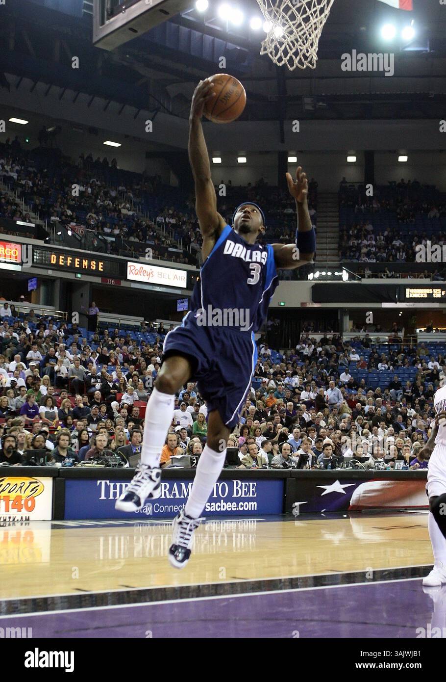 29 novembre 2008 : #31 Jason Terry des Dallas Mavericks en action contre les Sacramento Kings à l'Arco Arena de Sacramento, Californie. Les Mavericks ont battu les Kings 101 - 78.(image crédit : © Greg Ashman/Cal Sport Media) Banque D'Images