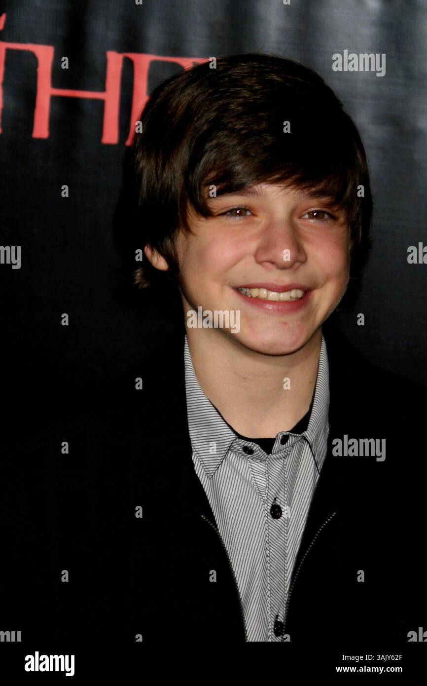 BRAEDEN LEMASTERS.at NY première de ''le beau-père'' à School Visual. Théâtre des arts W.23st, NYC. 10-12-09.photos par - photos,Inc. â©2009.K62917JBB (crédit image : © John Barrett/Globe photos/ZUMAPRESS.com) Banque D'Images