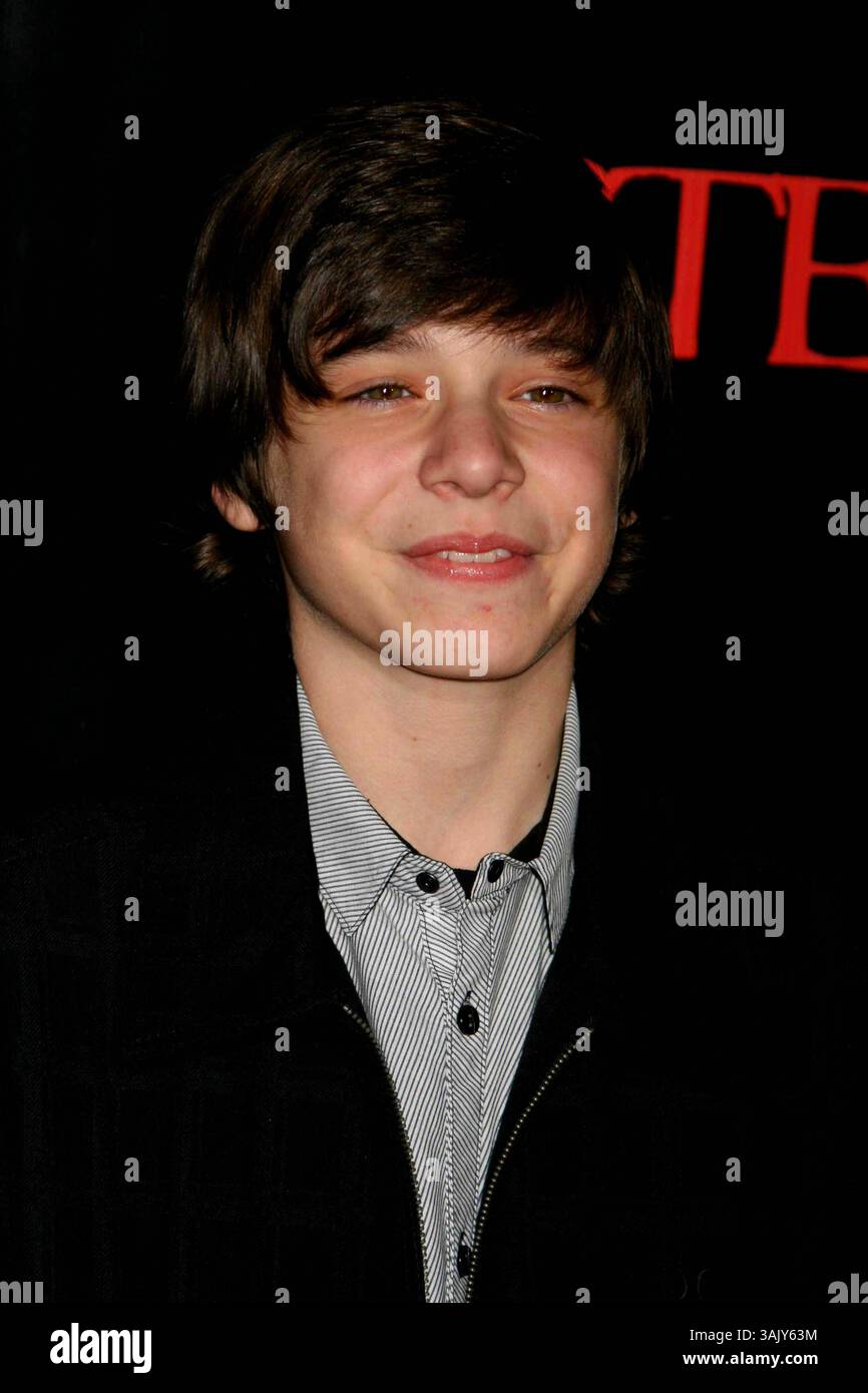 BRAEDEN LEMASTERS.at NY première de ''le beau-père'' à School Visual. Théâtre des arts W.23st, NYC. 10-12-09.photos par - photos,Inc. â©2009.K62917JBB (crédit image : © John Barrett/Globe photos/ZUMAPRESS.com) Banque D'Images