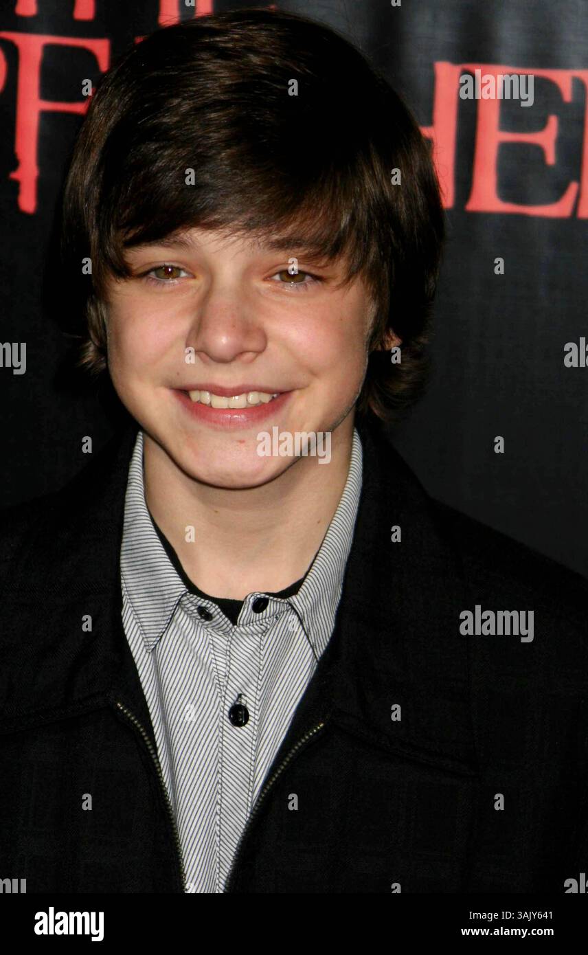 BRAEDEN LEMASTERS.at NY première de ''le beau-père'' à School Visual. Théâtre des arts W.23st, NYC. 10-12-09.photos par - photos,Inc. â©2009.K62917JBB (crédit image : © John Barrett/Globe photos/ZUMAPRESS.com) Banque D'Images