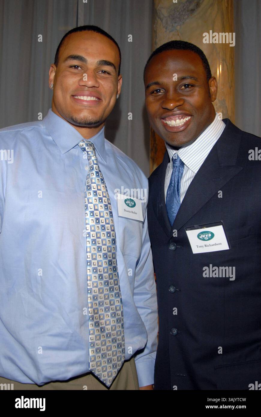 19 mai 2009 - New York, New York, États-Unis - DUSTIN KELLER et TONY RICHARDSON au Gala United Way Gridiron au Waldorf Astoria à New York (crédit image : © Jeffrey Geller/ZUMA Press) Banque D'Images