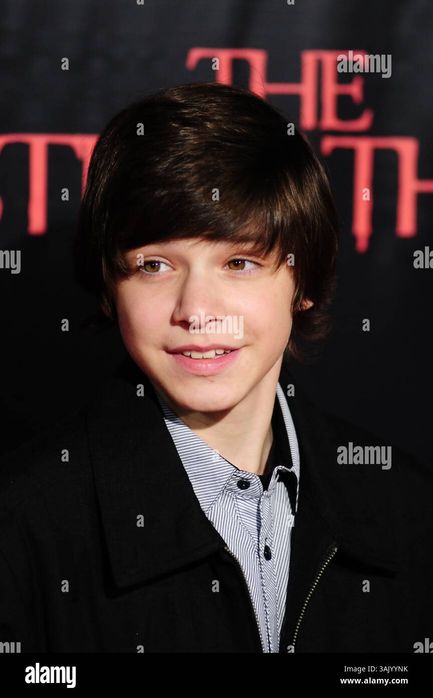 le beau-père premiere.school of visual arts theatre. ny 10-12-2009.photo par ken babolcsay - - photo. Â© 2009..BRAEDEN LEMASTERS. I13290KBA (crédit image : © Ken Babolocsay/Globe photos/ZUMAPRESS.com) Banque D'Images