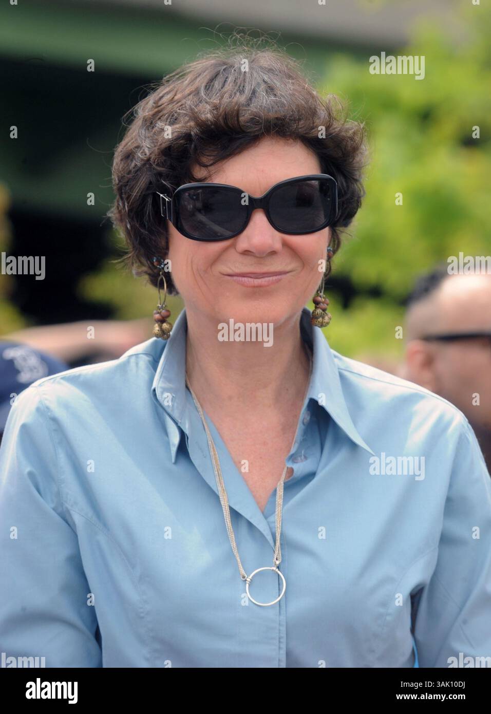 30 mai 2009 - Manhattan, New York, États-Unis - DIANA TAYLOR, la compagne du maire Michael Bloomberg à l'événement. Le maire Michael Bloomberg et le gouverneur David Paterson sont sur place pour l'ouverture du West Harlem Piers Park près de la 125th Street sur le West Side de Manhattan. (Crédit image : © Bryan Smith/ZUMA Press) RESTRICTIONS : * droits de SORTIE DES journaux de New York * Banque D'Images