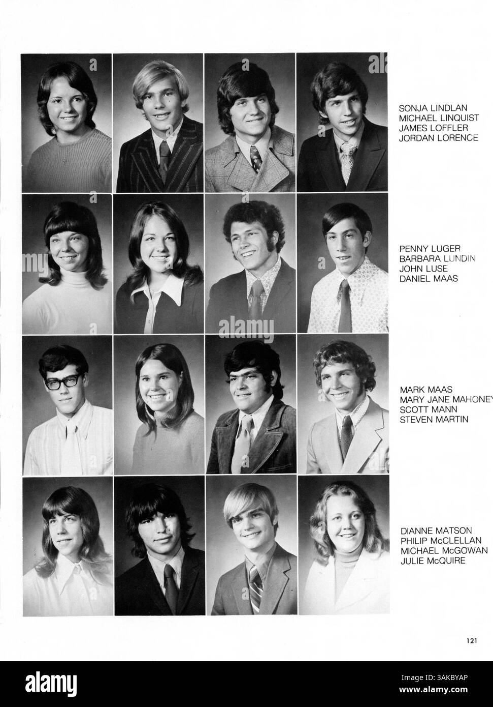 L'annuaire 1973 de l'école secondaire Mound-Westonka, « Mohian », résume les faits saillants de l'année scolaire 1972-1973 pour les élèves, les enseignants, les clubs, les athlètes et les événements, offrant un regard approfondi sur les réalisations des élèves, les événements scolaires et l'esprit de la communauté. Banque D'Images