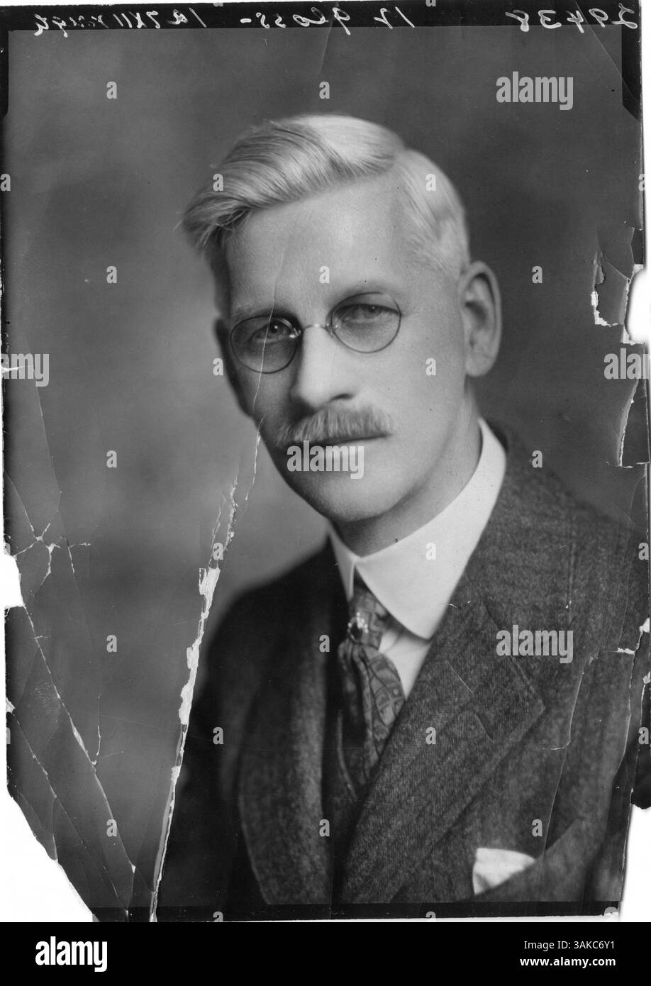 George B. Safford était à la tête de la Minnesota anti-Saloon League et un défenseur de la prohibition. Il a joué un rôle important dans les efforts de l'État pour réduire la consommation d'alcool au début du XXe siècle. Banque D'Images