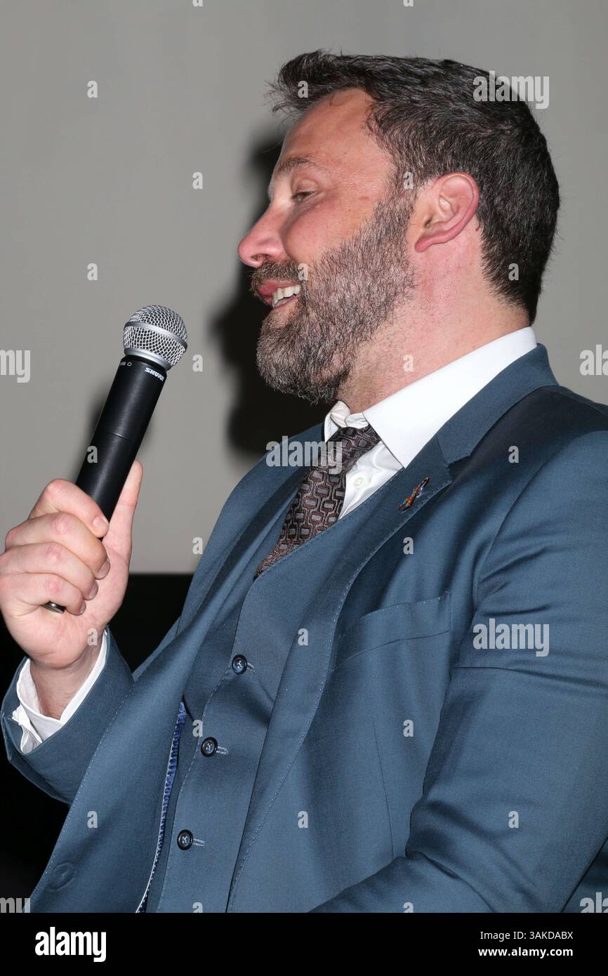 23 avril 2017 - Orange, CA, USA - LOS ANGELES - 23 avril : Ben Affleck au 1er Festival International du film AutFest à l'AMC Orange 30 le 23 avril 2017 à Orange, CA (crédit image : © Kathy Hutchins/Newscom via ZUMA Press) Banque D'Images