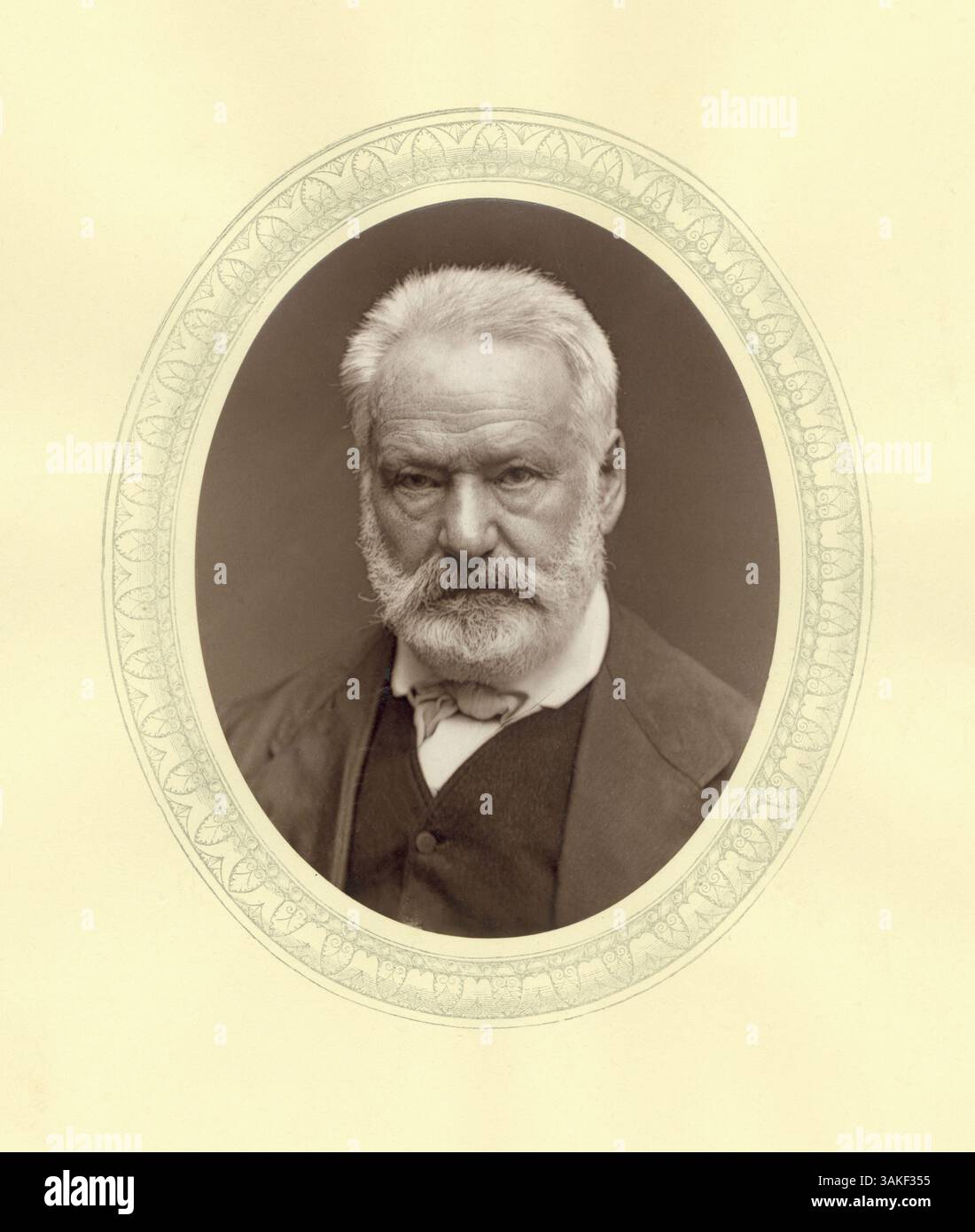 14 avril 2017 - Victor Hugo (1802-85), poète, romancier et dramaturge français, Portrait, années 1870 (crédit image : © JT Vintage/Glasshouse via ZUMA Wire) Banque D'Images