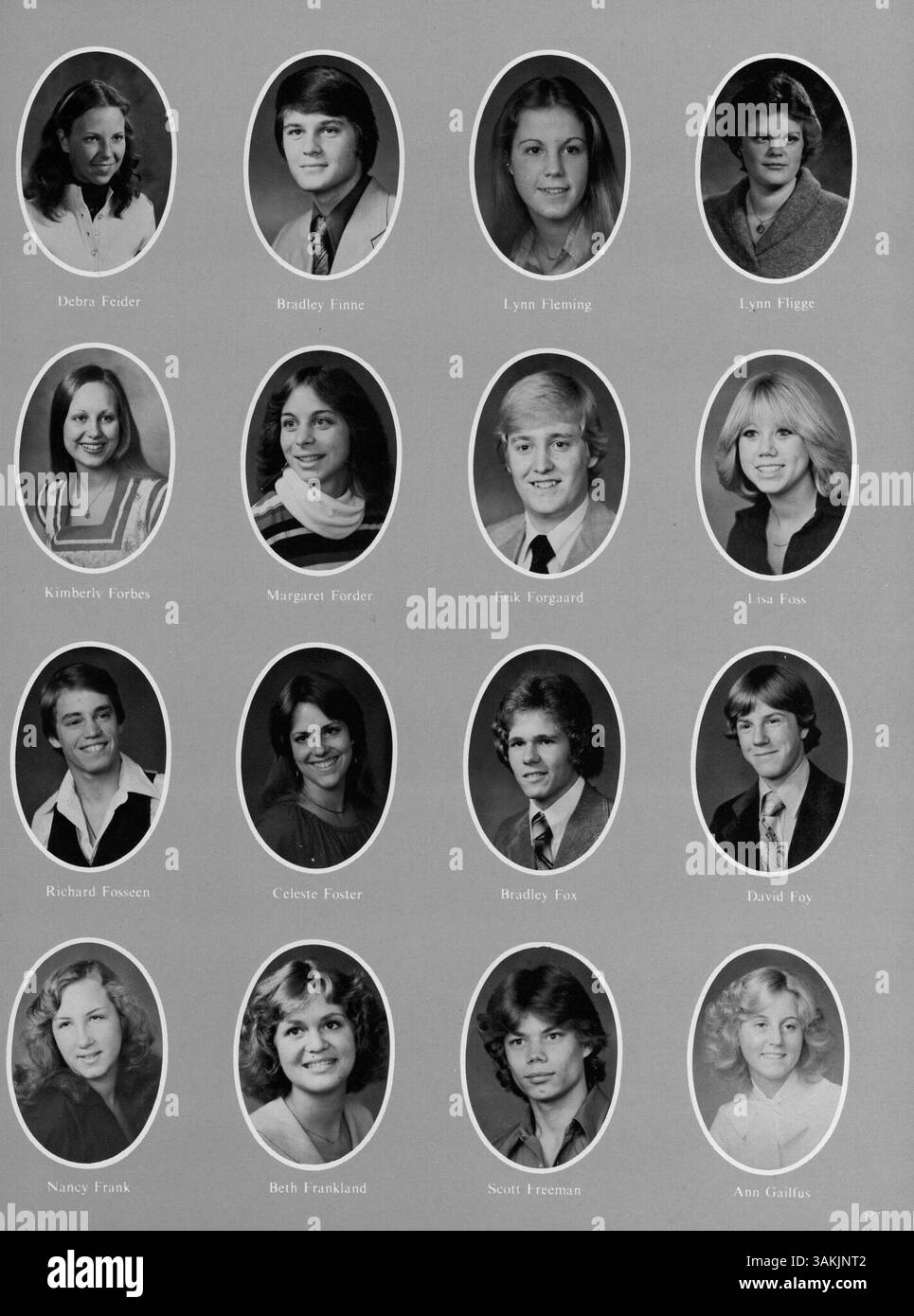 Bear '79, l'annuaire 1979 de Lincoln High School, comprend des photographies et des informations sur les étudiants, les professeurs, l'athlétisme, les clubs et les événements majeurs de l'année scolaire 1978-1979. Banque D'Images