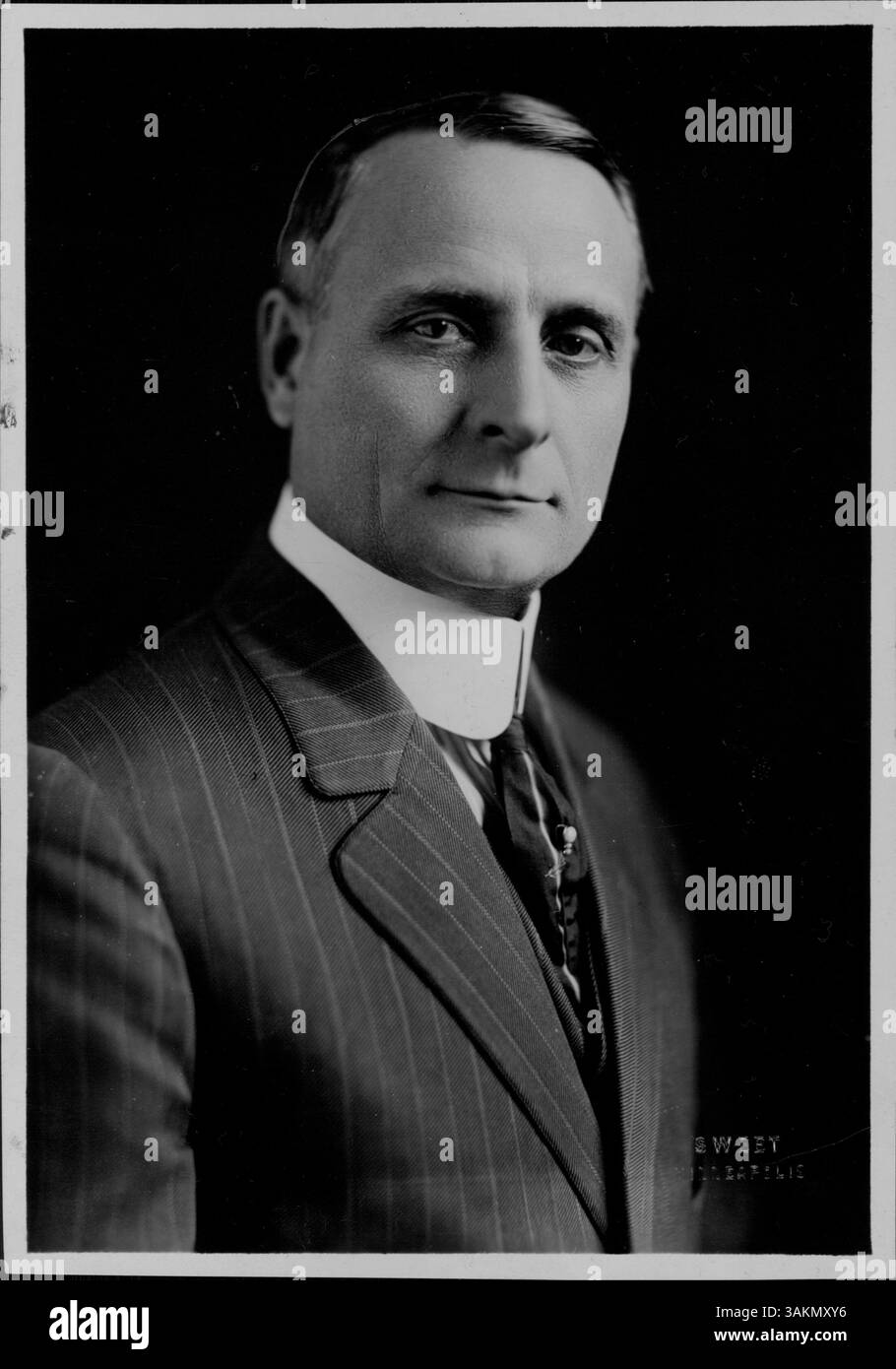 Un enregistrement de C. M. Way, une personne ou une entreprise répertoriée dans les archives de la bibliothèque du comté de Hennepin. Banque D'Images