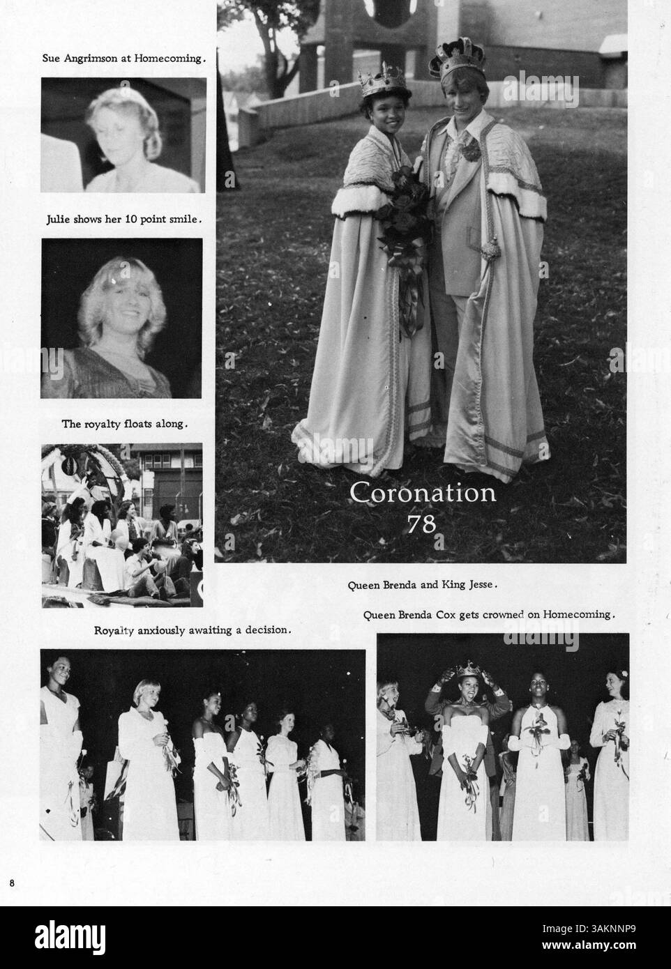 Cette édition 1979 de l'annuaire « Centralian » présente les temps forts de l'année scolaire 1978-1979, notamment les étudiants, les enseignants, les événements sportifs et les clubs scolaires, conclusion de la décennie des années 1970 Banque D'Images