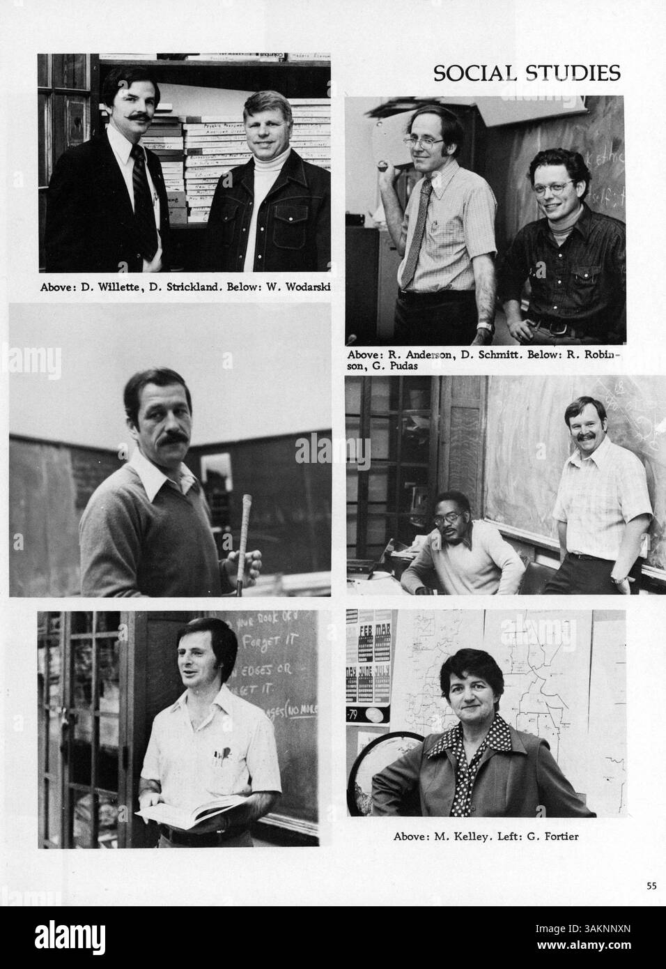 L'annuaire Centralian 1979 se penche sur la dernière année des années 1970 à Central High, capturant des souvenirs d'étudiants, d'enseignants, de clubs et d'athlétisme comme la demande d'adieu de l'école à la décennie. Banque D'Images