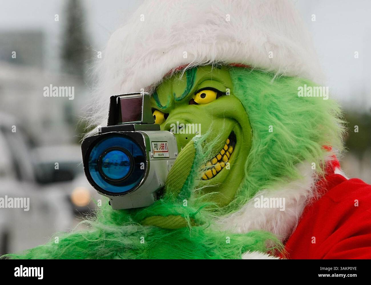 Dec. 13, 2013 - Marathon, Floride, ÉTATS-UNIS - Pereira. Disfrute hoy de la obra de teatro infantil El Grinch. Este special personaje, que detesta la navidad, serÃ protagonista de una noche donde los villancicos y las novenas estarÃn presentes en la jornada. crÃ©dito : CEET FotÃ³grafo : Archivo CEET (crédit image : © El Tiempo/GDA/ZUMAPRESS.com) Banque D'Images