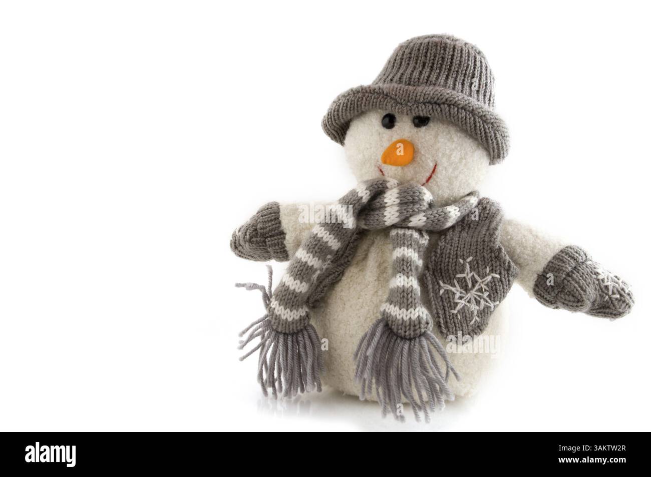 Bonhomme de neige en hiver Banque D'Images