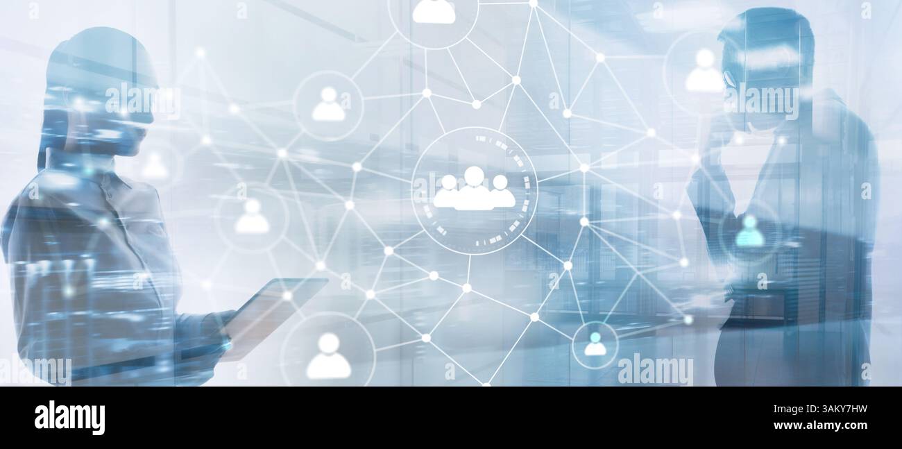 Gestion des ressources humaines. Recrutement RH. Concept d'assistance aux employés. Banque D'Images
