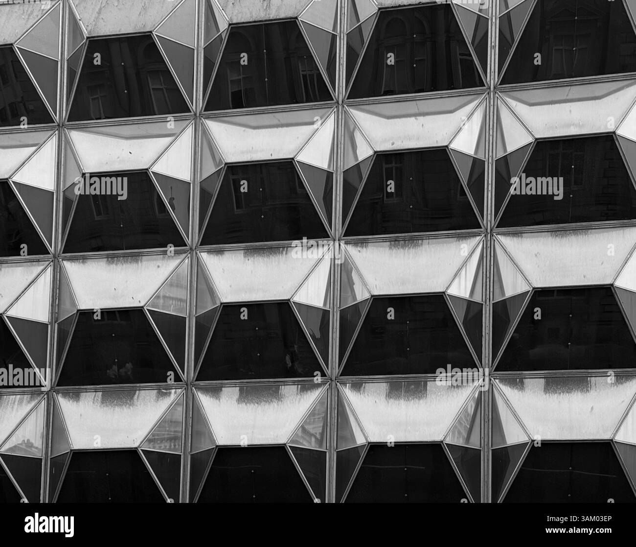 Bâtiment abstrait, Liverpool - Image de stock capturée avec un smartphone