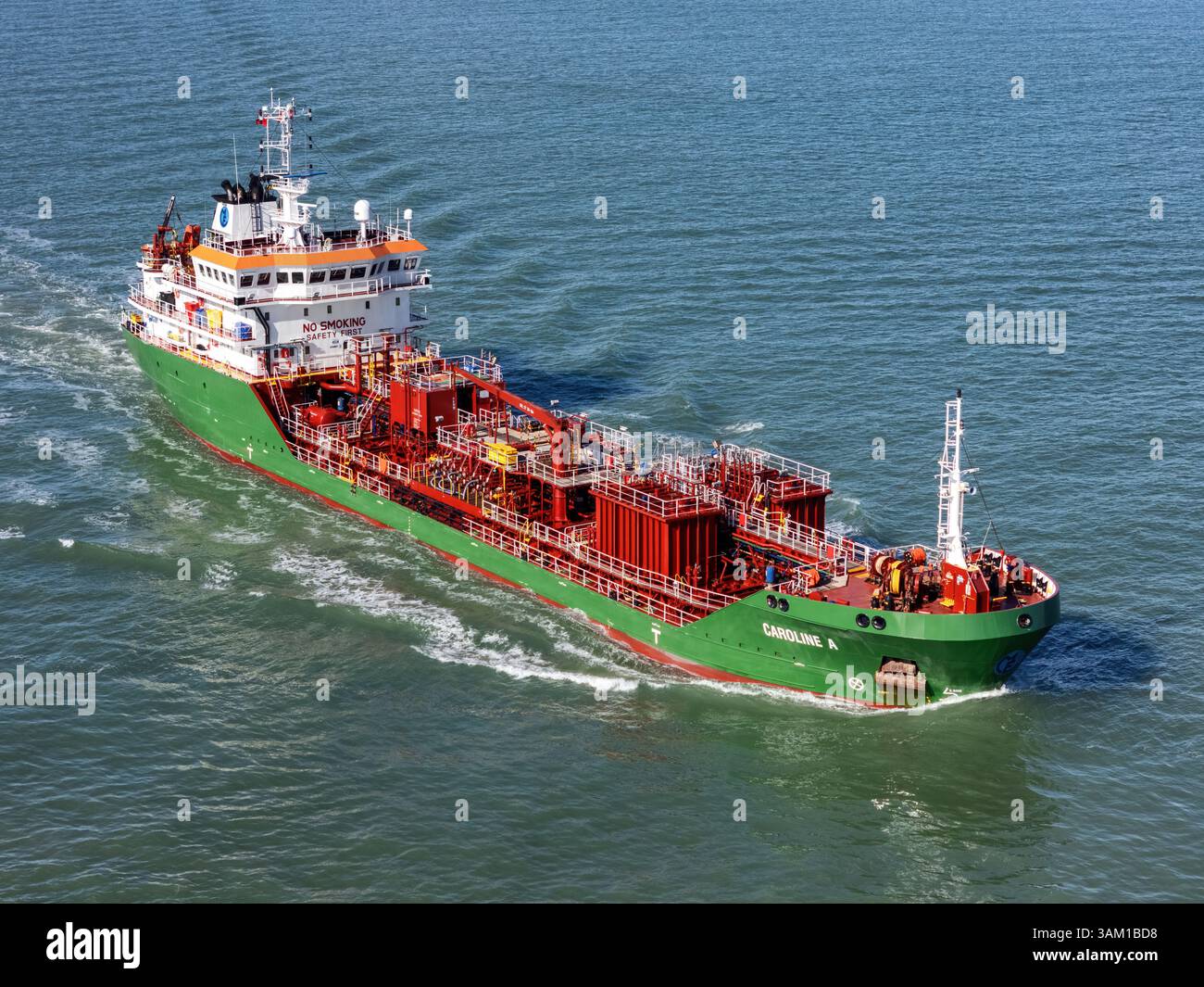 Le pétrolier Caroline A. Banque D'Images
