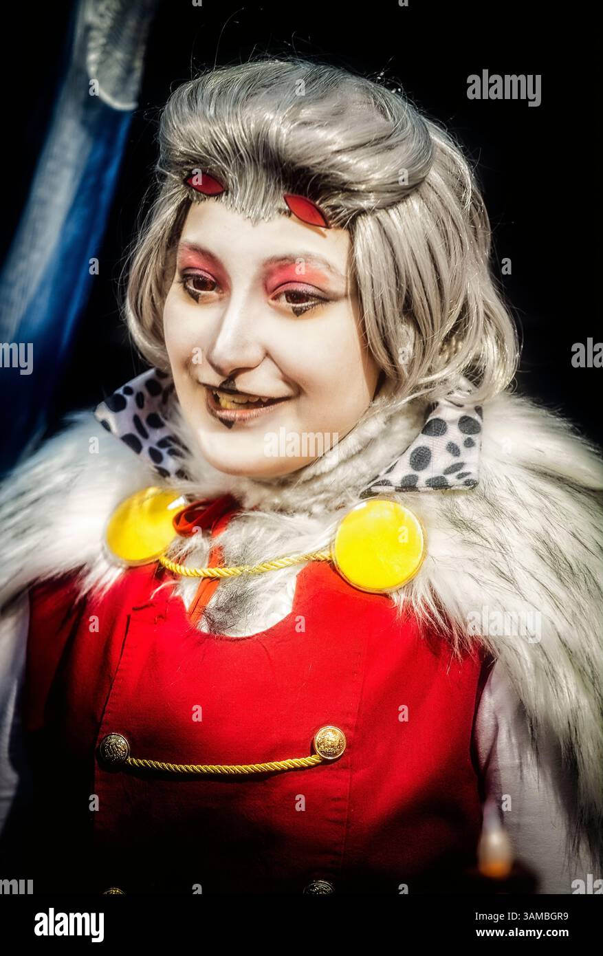 Italie Piedmont Torino Comics 2025 - Cosplayer Banque D'Images