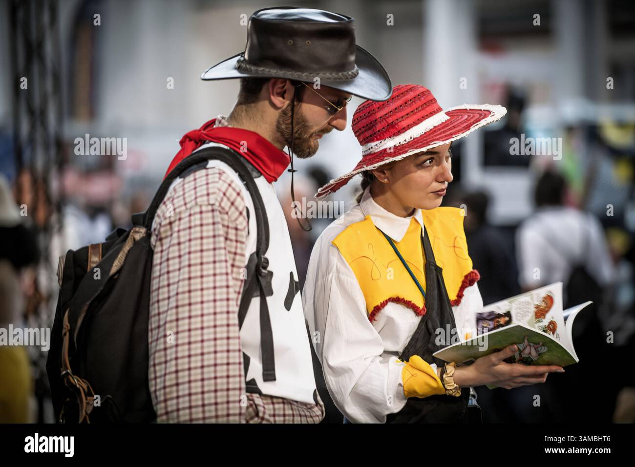 Italie Piémont Torino Comics 2025 - Banque D'Images