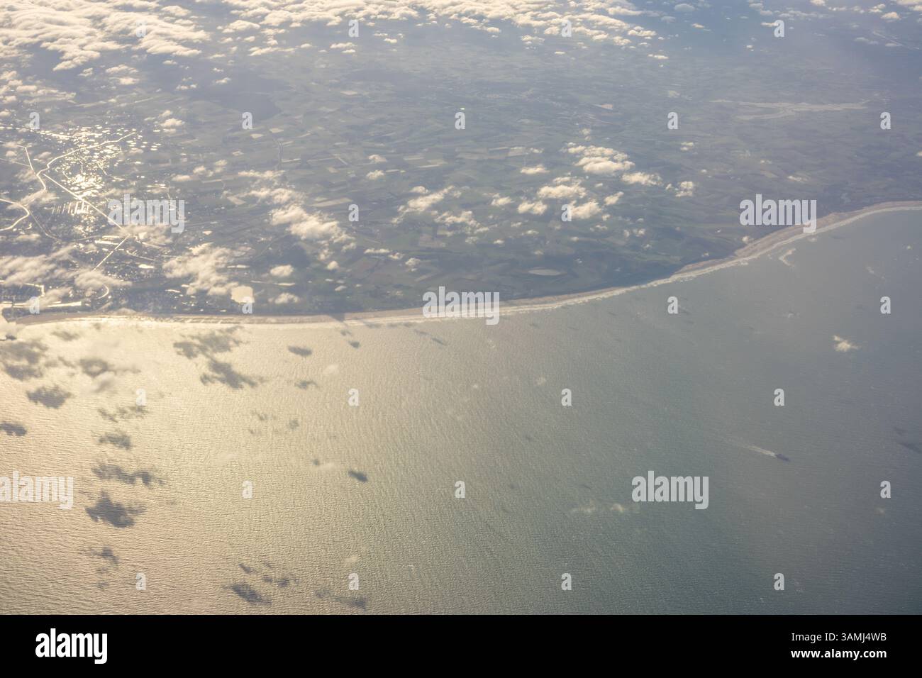 Londres, Royaume-Uni, Angleterre, Europe, Heathrow, vue sur une plage Banque D'Images