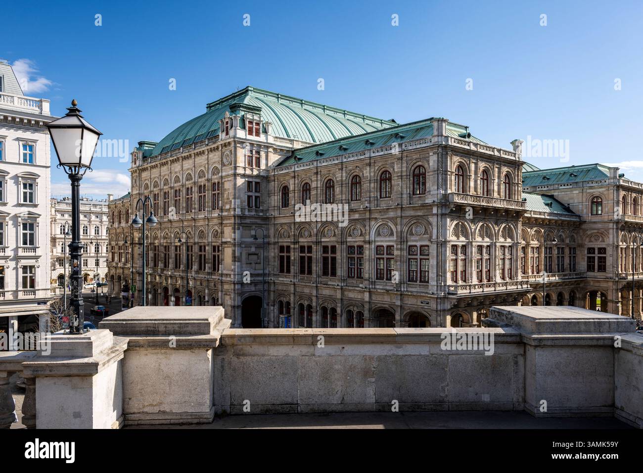 Opéra d'État de Vienne (Wiener Staatsoper), Vienne, Autriche Banque D'Images