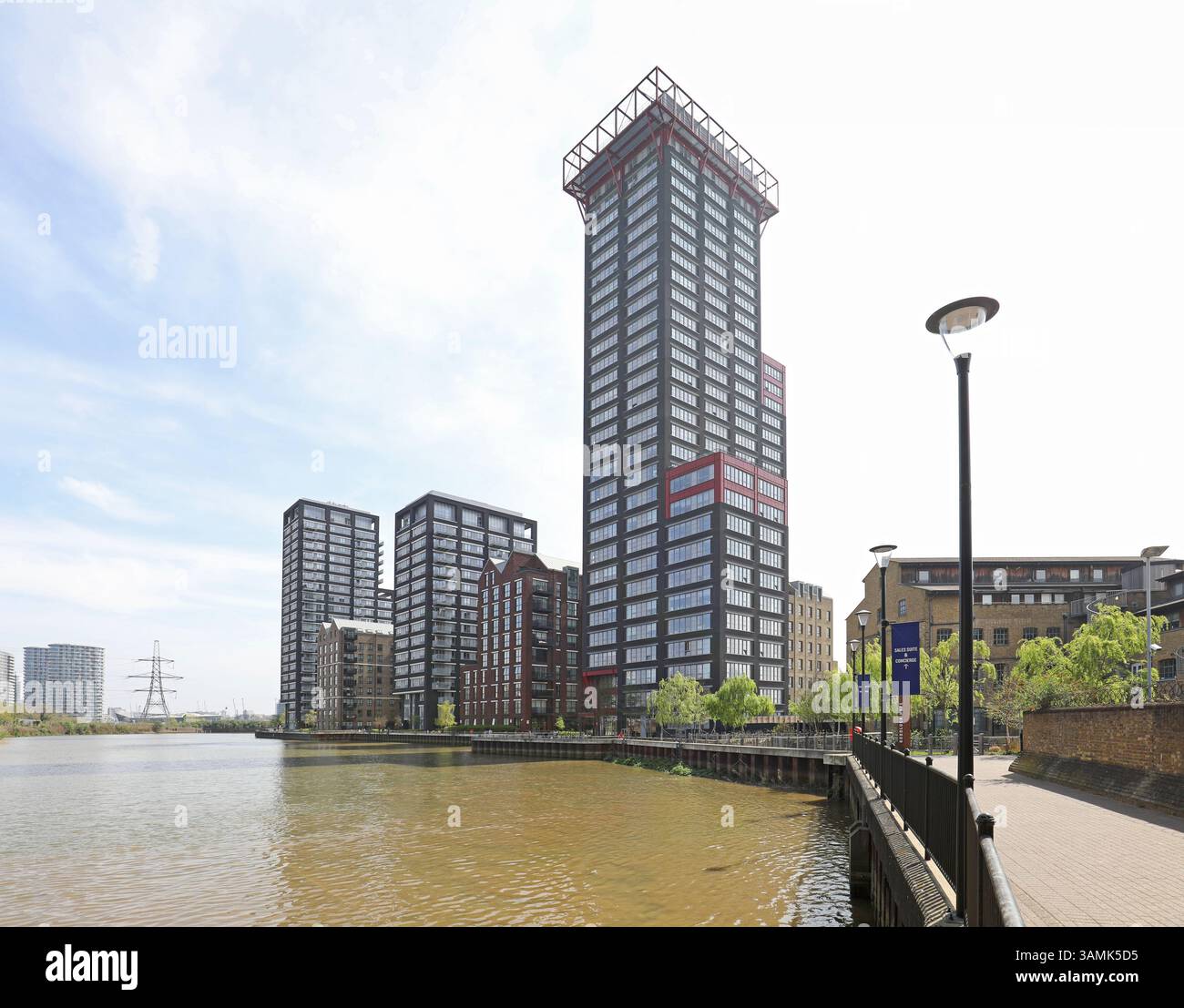 Trinity Buoy Wharf Banque D'Images