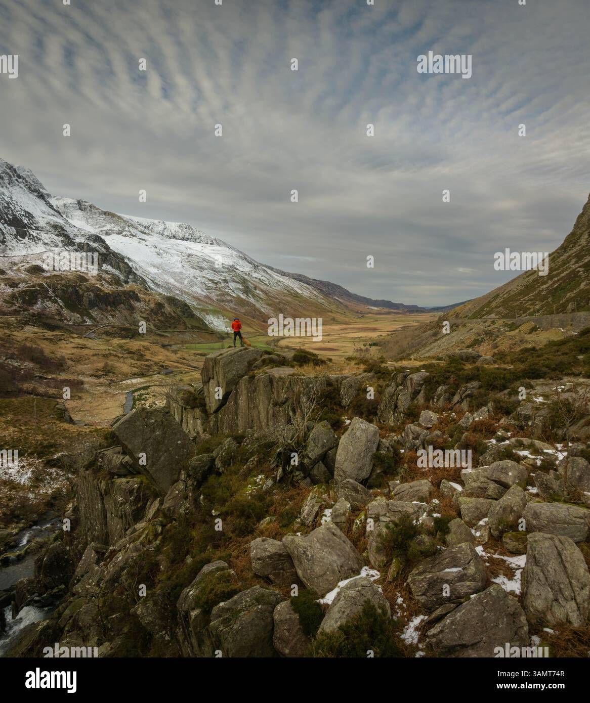 Llyn Ogwen Banque D'Images