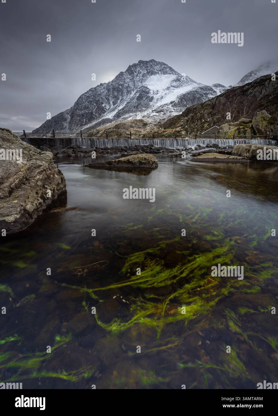 Llyn Ogwen, au Pays de Galles Banque D'Images