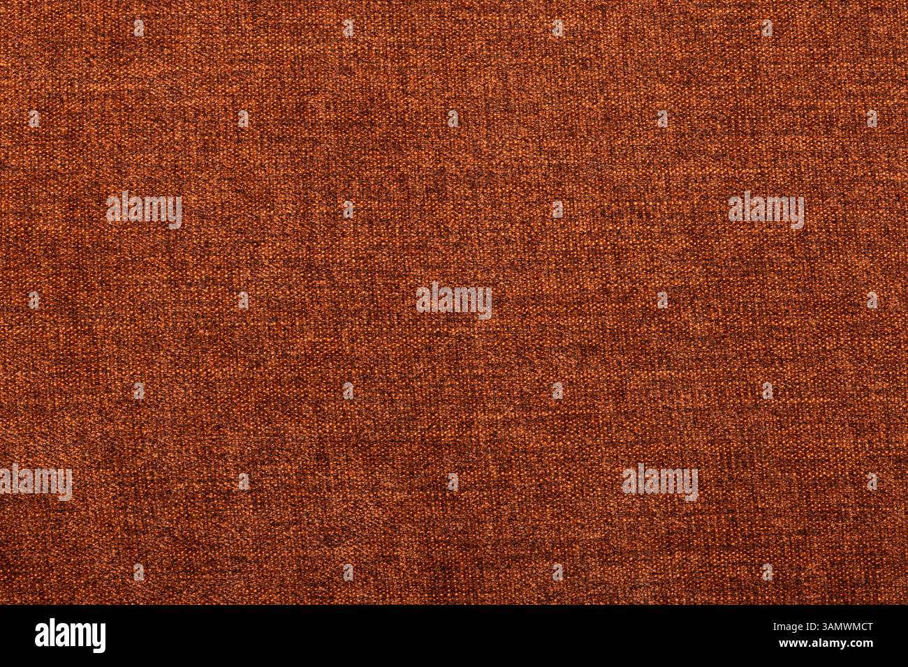 Texture de tissu de couleur rouille en vue rapprochée Banque D'Images