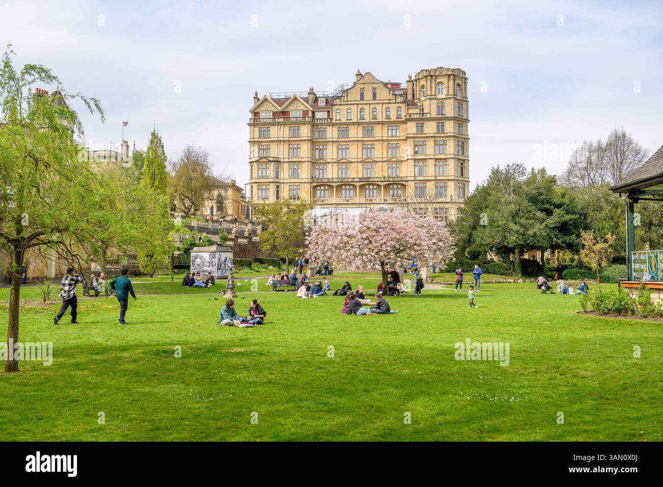 Ville de bain dans Somerset Royaume-Uni Banque D'Images