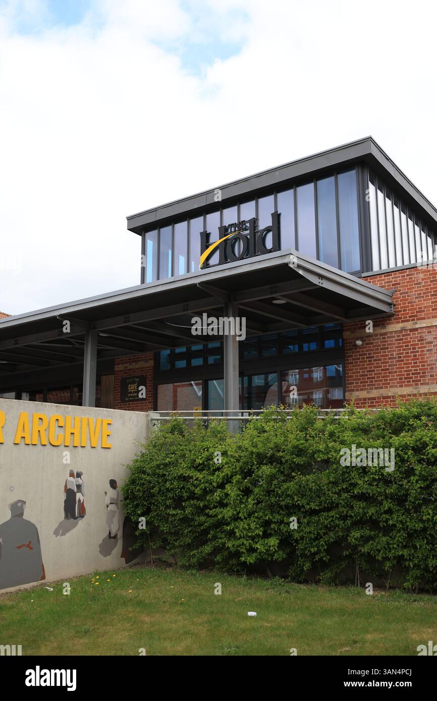 Archives du Hold Suffolk Ipswich Suffolk UK Banque D'Images