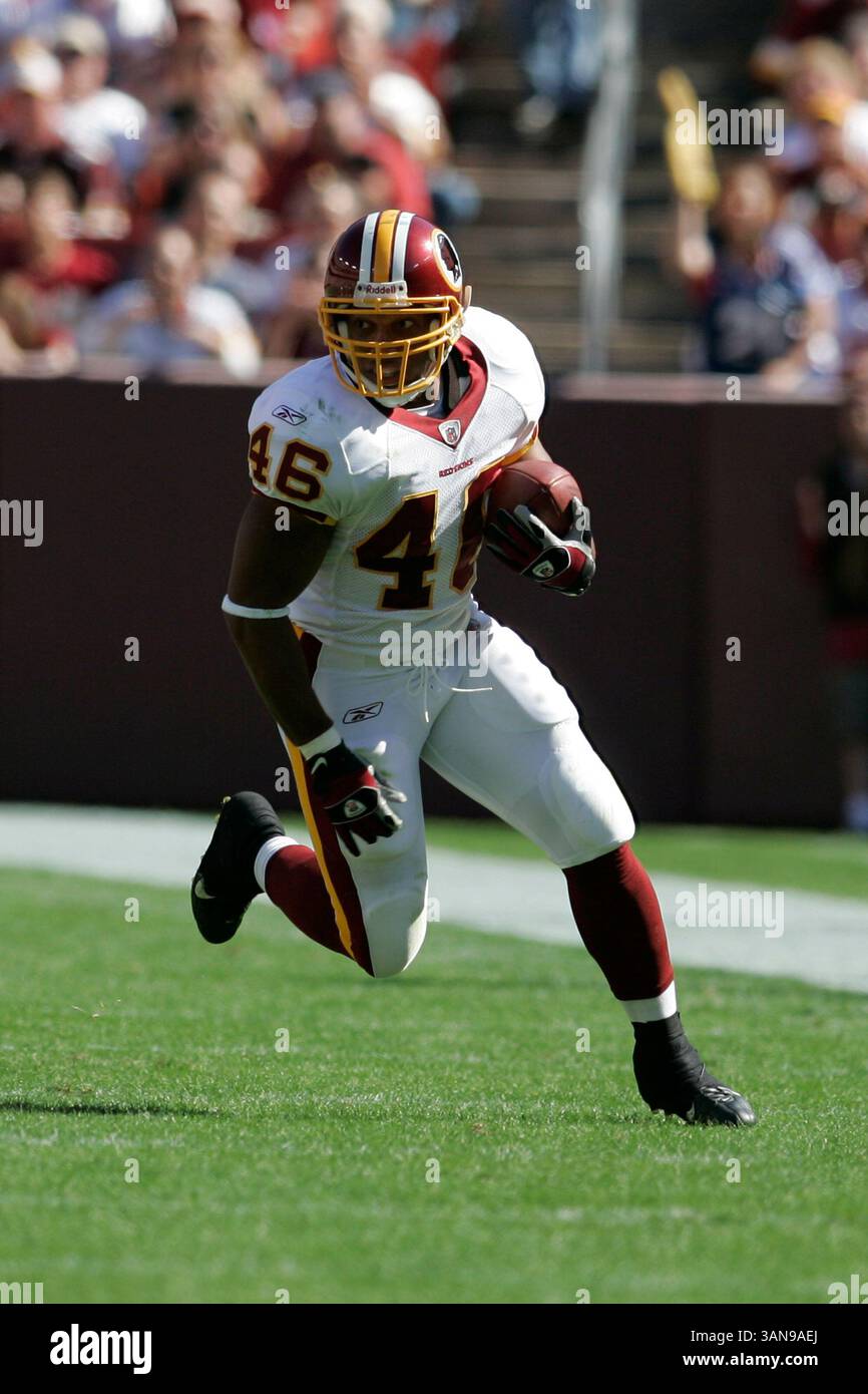 12 octobre 2008 - Landover, Maryland..Washington Redskins Running back Ladell Betts en action contre les nouveaux Louis Rams. Louis Rams a battu les Redskins de Washington 19-17 au Fedex Field à Landover, Maryland...photo Â© Eric Espada/CSM (crédit image : © Cal Sport Media/ZUMA Press) Banque D'Images