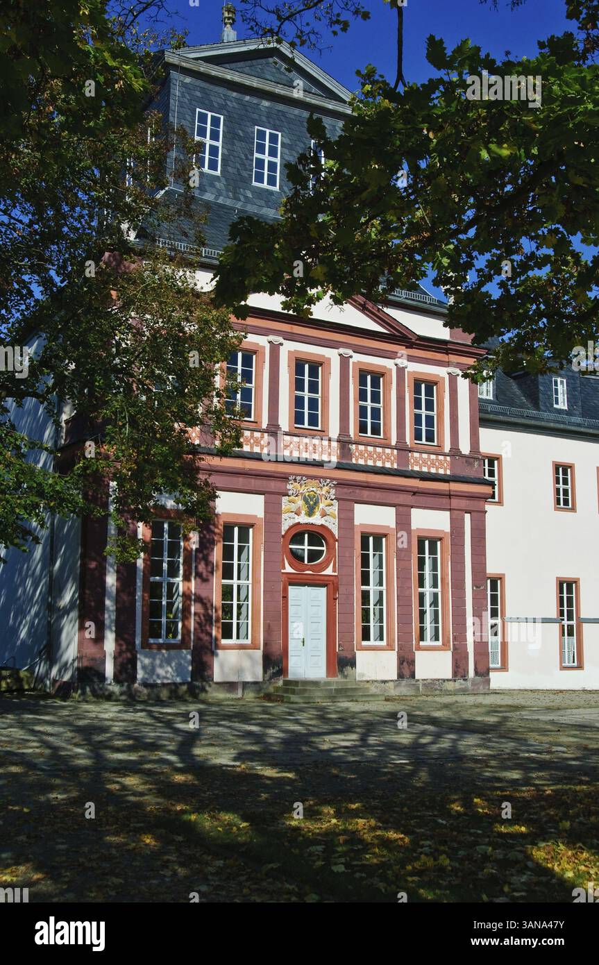 Kaisersaal Schlossruine Schwarzburg, Schwarzburg, Deutschland Banque D'Images