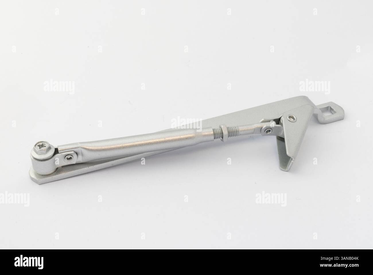 Accessoire ou partie d'une machine de fermeture de porte isolé sur fond blanc Banque D'Images